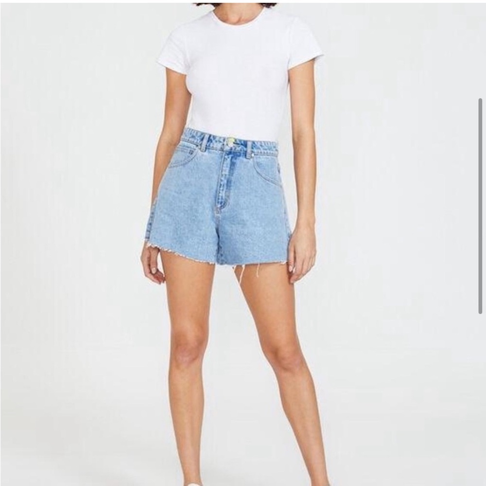Urban Outfitters Venice Denim Shorts in Esmeralda